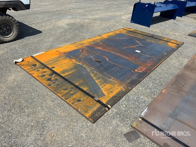 2025 Kit Containers STEEL 72 in x 144 in 1/2 thickness Płyty stalowe