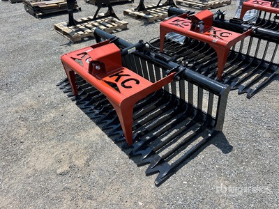 2025 Kit Containers QT-SG-S76-V3 76 in Skeleton Skid Steer Grapple