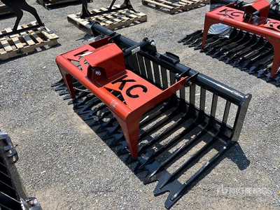 2025 Kit Containers QT-SG-S76-V3 76 in Skeleton Skid Steer Grapple