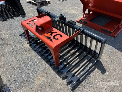 2025 Kit Containers QT-SG-S76-V3 76 in Skeleton Skid Steer Grapple