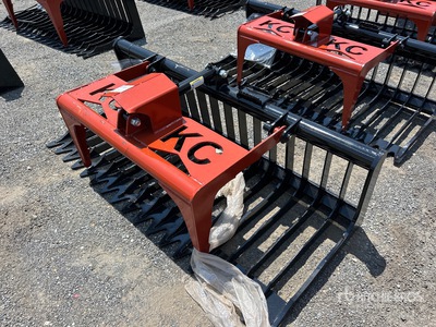 2025 Kit Containers QT-SG-S76-V3 76 in Skeleton Skid Steer Grapple