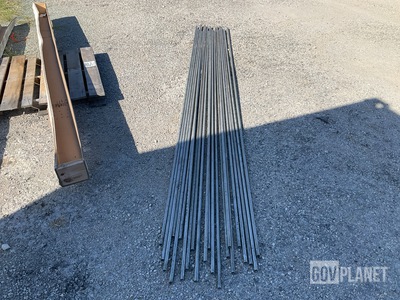 (266') of 3/4" Round Aluminum Alloy Tubes