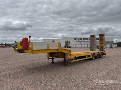2007 Faymonville TL Semi Remorque Porte Engin 3 Essieux Tri/A Low Loader