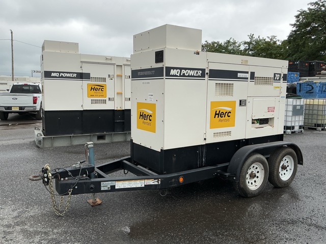 2019 Multiquip DCA-70SSIU4F 56 kW Mobile Generator Set
