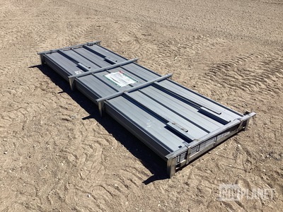 (100) Piece Lot of 10' Long Corrugated Steel Panels