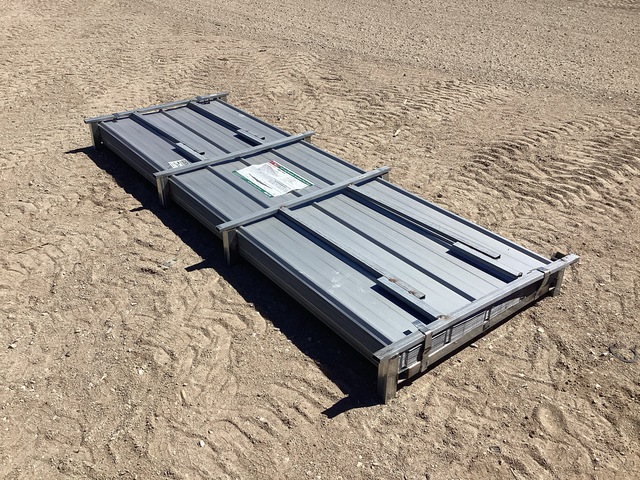 (100) Piece Lot of 10' Long Corrugated Steel Panels