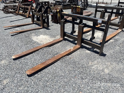 64 in Wheel Loader Forks - Fits 416