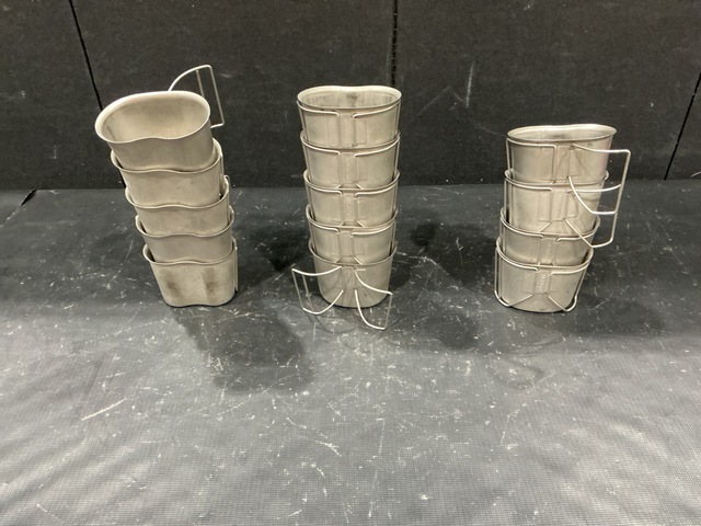 (201) Water Canteen Cups