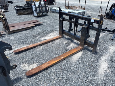 64 in Wheel Loader Forks - Fits Hyundai HL955A