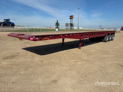 2013 Marque 30000 kg 53 ft Tri/A Flatbed Przyczepa do pól naftowych