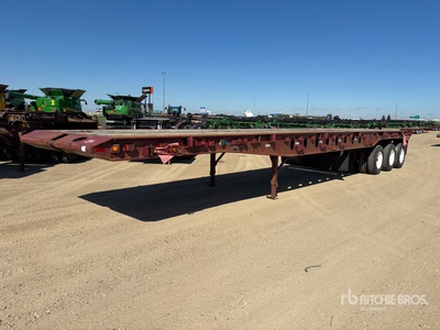 2006 Gerrys 75000 lb 48 ft Tri/A Flatbed Oilfield Trailer