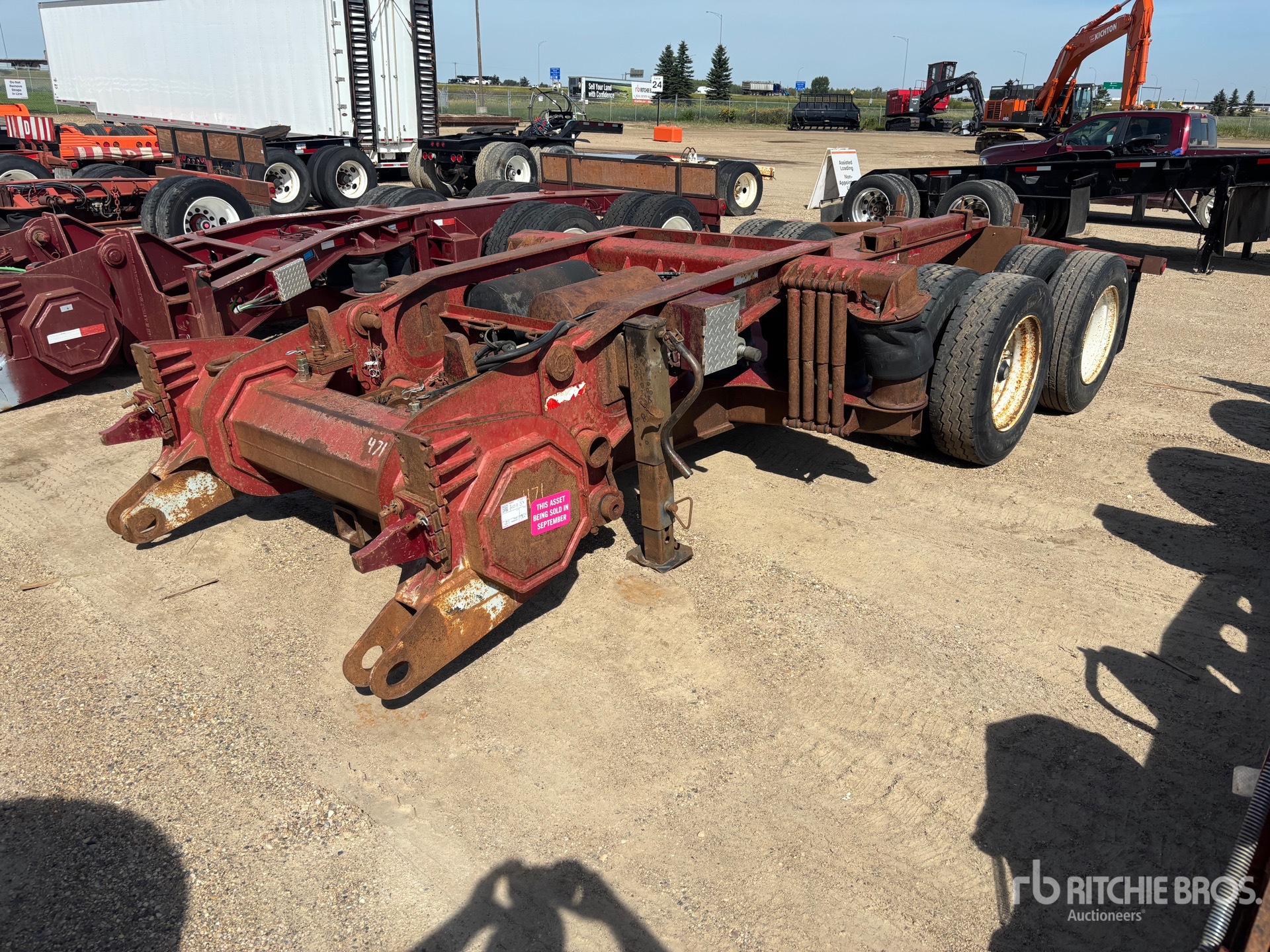 1998 Peerless TAT208ASS T/A Booster Axle