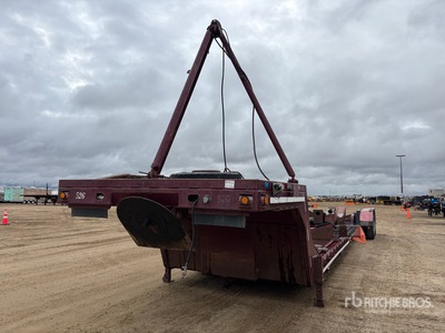 1981 Nor-T T/A Tank Cradle Trailer Divers - Remorque