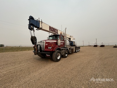 Manitex 3577C 35 ton Straight Boom on 2005 Western Star 4900 10x6 Twin-Steer Boom Truck