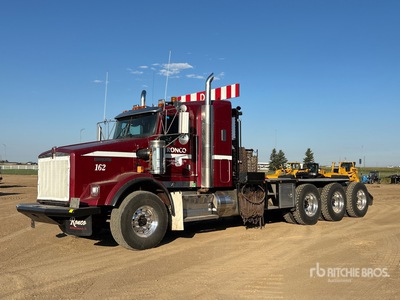2014 Kenworth T800 Wide Hood 8x6 Sleeper شاحنة ونش