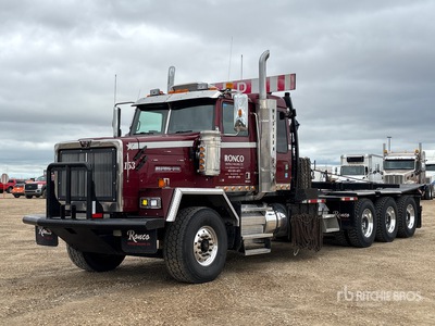 2012 Western Star 4900XD 8x6 Sleeper Wciągarka samochodowa