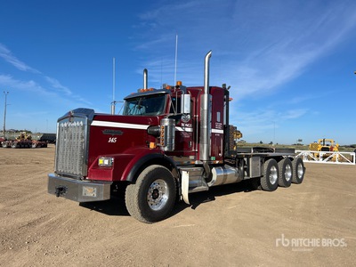 2007 Kenworth T800B 8x6 Sleeper Camion cabrestante