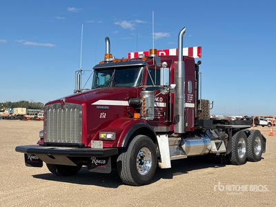 2012 Kenworth T800 6x4 Sleeper شاحنة ونش