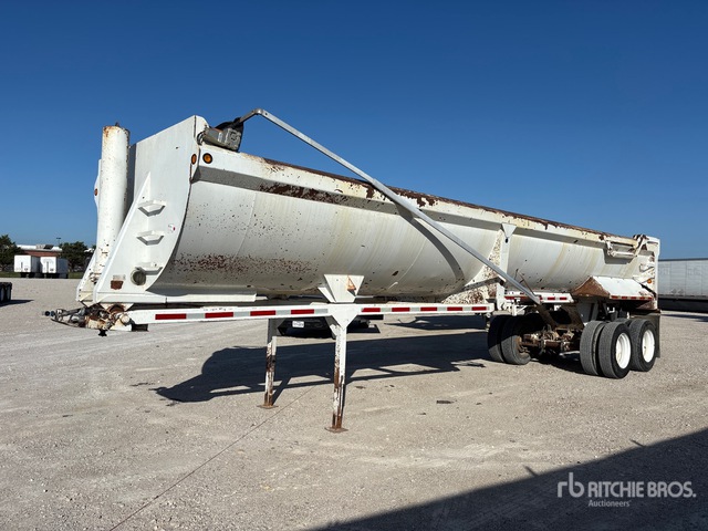 2000 CPS 34 ft T/A Frameless End Dump Trailer