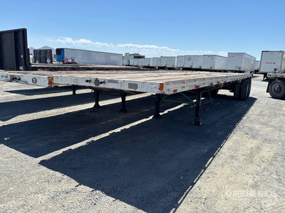 1973 Fruehauf 40 ft T/A Flatbed Trailer