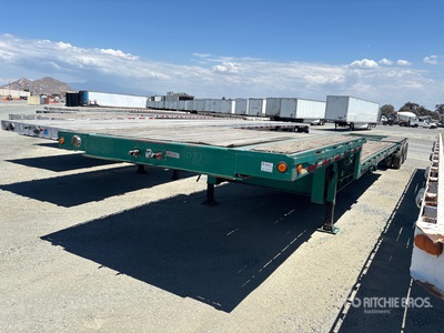 1990 Kalyn 16-Wheel 45 ft - 64 ft Extendable Low Loader