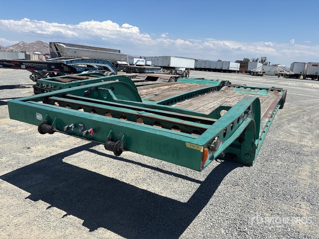 1985 Cozad 44 ton 16-Wheel Removable Gooseneck Lowboy Trailer