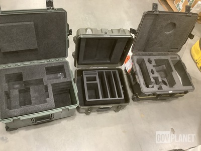 (12) Assorted Storage Cases