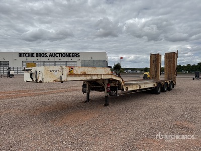 2006 Castera 3SS34T Semi Remorque Porte Engin 3 Essieux Tri/A Low Loader
