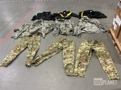 (40) Physical Fitness Jackets, (38) Wet Weather Parkas & Assorted Items