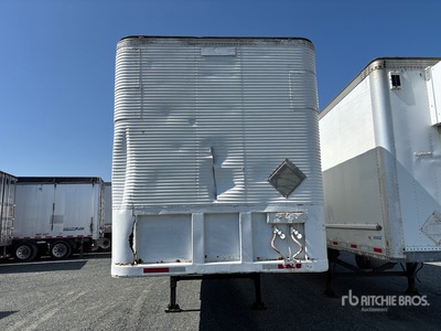 1979 Fruehauf 45 ft T/A Tool Crib Van Trailer