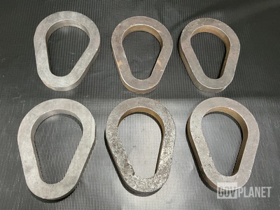 (6) Terex 37881 Rigid Connecting Links