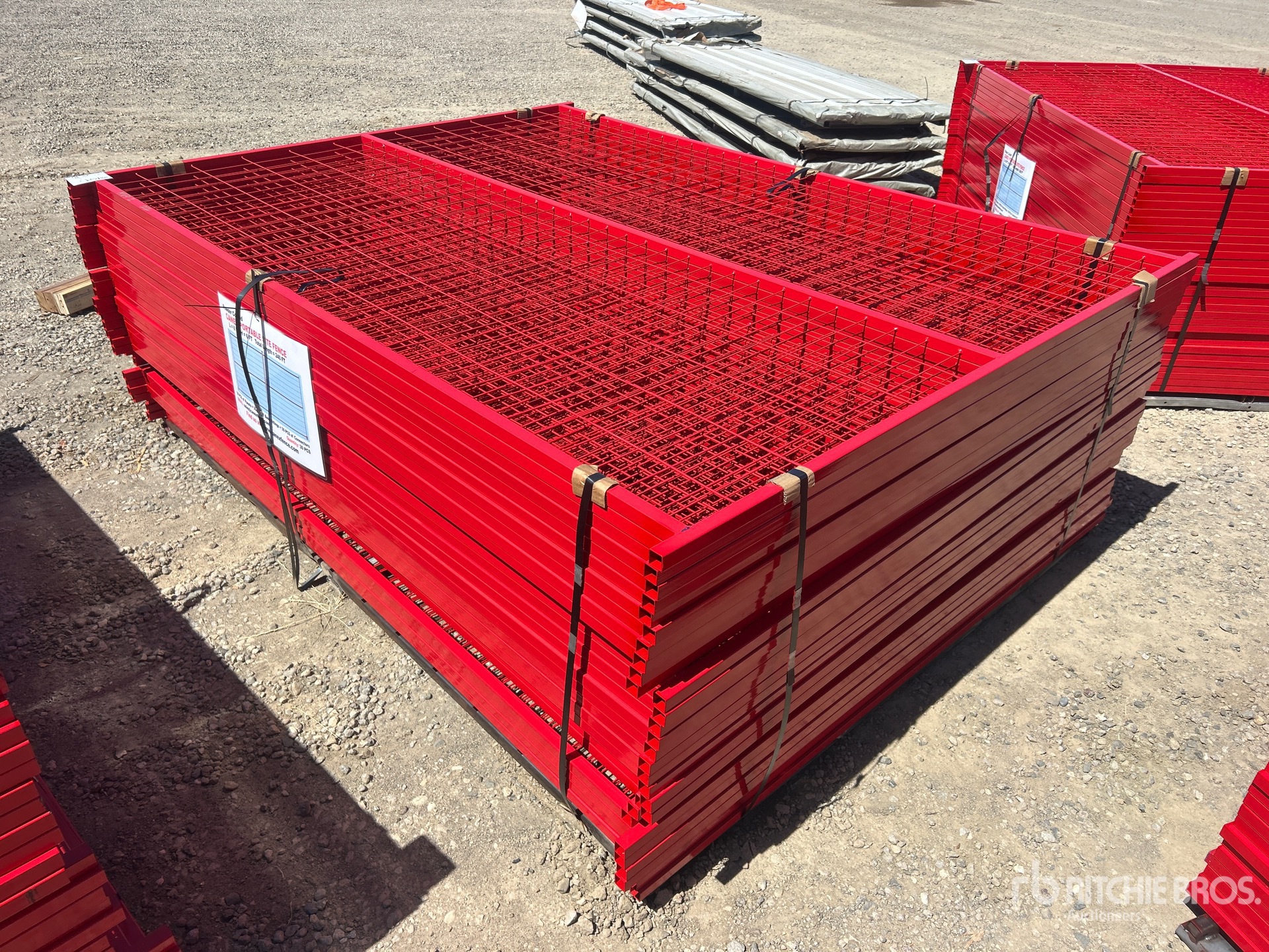Quantity of (30) Canex Site Fence (Unused)