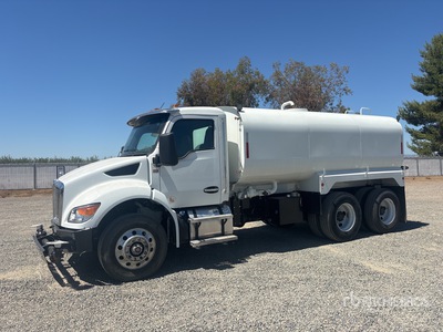 2024 Kenworth T480 4000 gal 6x4 Water Truck