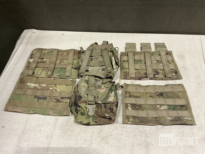 (47) Entrenching Tool Carriers, (80) Three Mag Pouches & Assorted Items