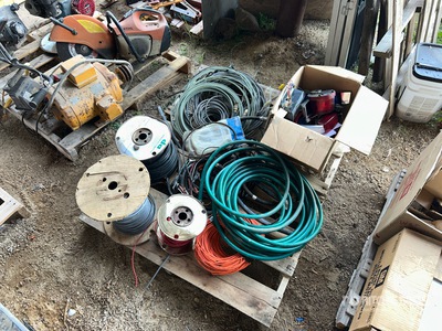 Lights, Water Hose, Reels of Cable/ Electrical, Spiral Wrap Loom, Wire Cable