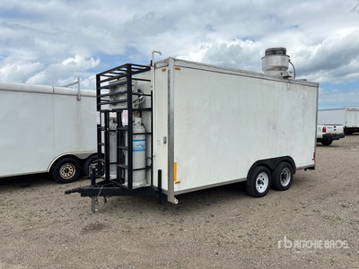 2024 Utility Trailer 16 ft T/A Remolque de Comida