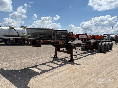 2020 45 ft Tri/A Extendable Container Trailer