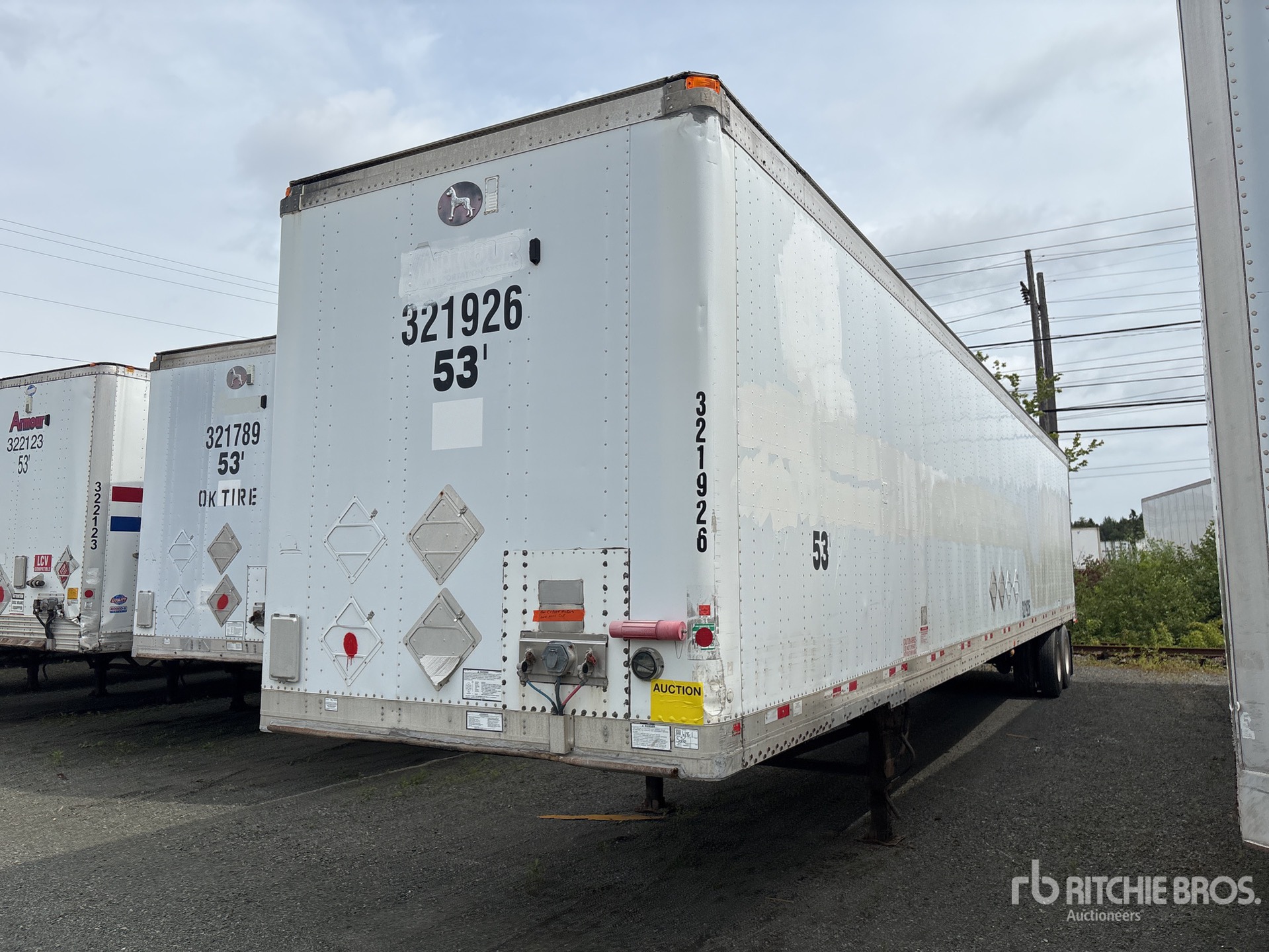 2009 Great Dane 53 ft x 102 in T/A Van Trailer