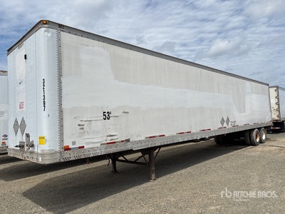 2000 Trailmobile 53 ft x 102 in T/A Van Trailer