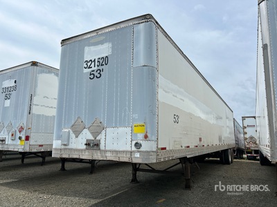 2002 Trailmobile 53 ft x 102 in T/A Van Trailer