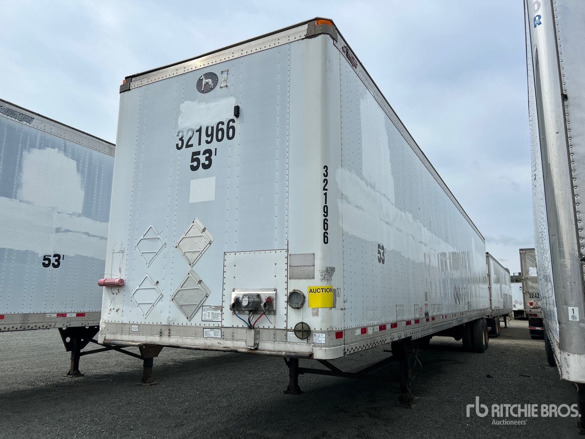 2009 Great Dane 53 ft x 102 in T/A Van Trailer