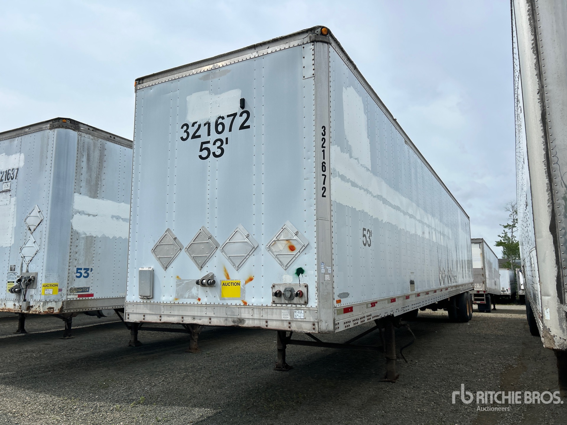 2004 Trailmobile 53 ft x 102 in T/A Van Trailer