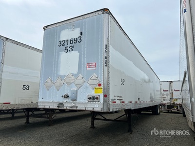 2004 Trailmobile 53 ft x 102 in T/A Semi-remorque fourgon