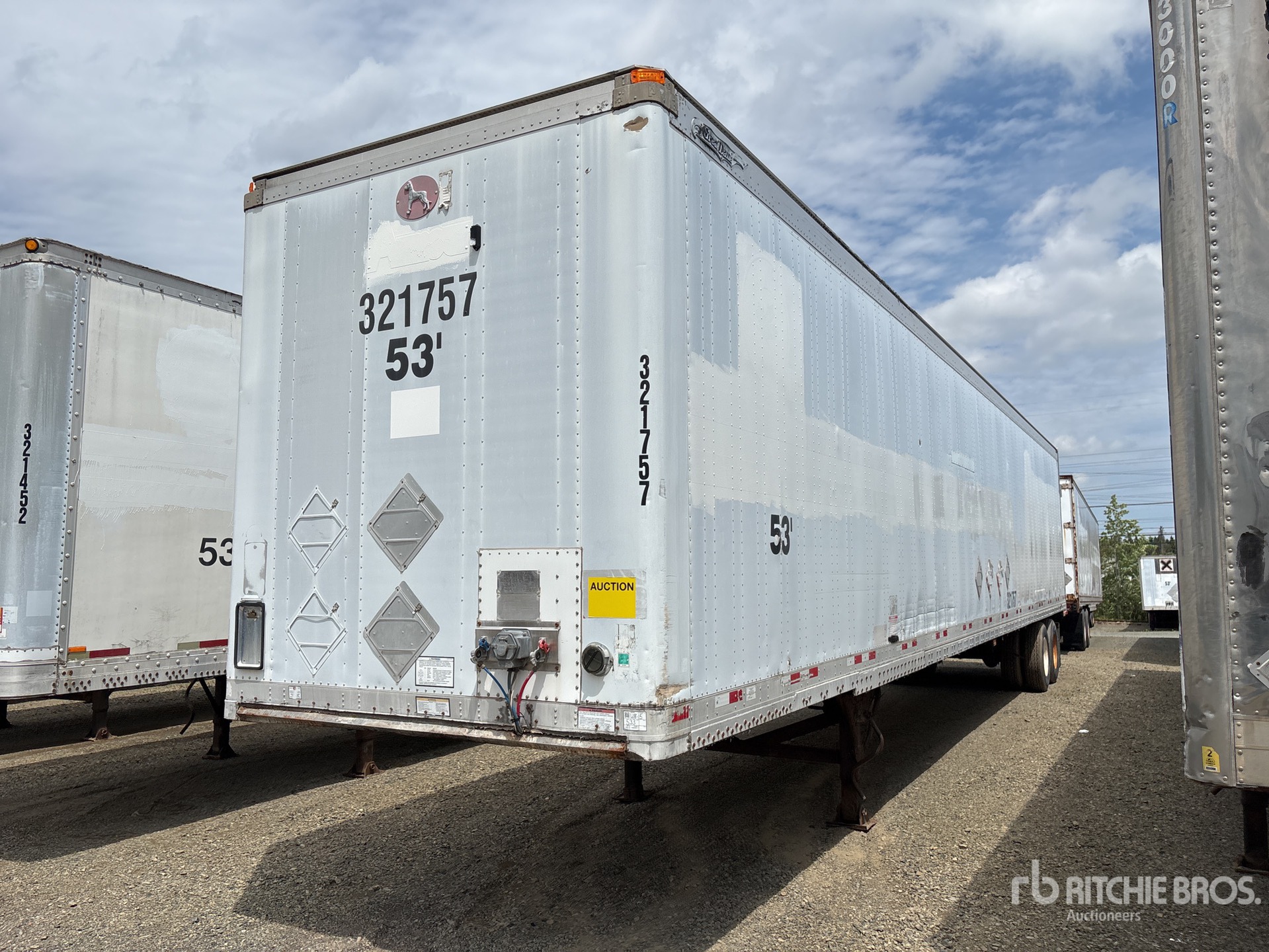 2006 Great Dane 53 ft x 102 in T/A Van Trailer