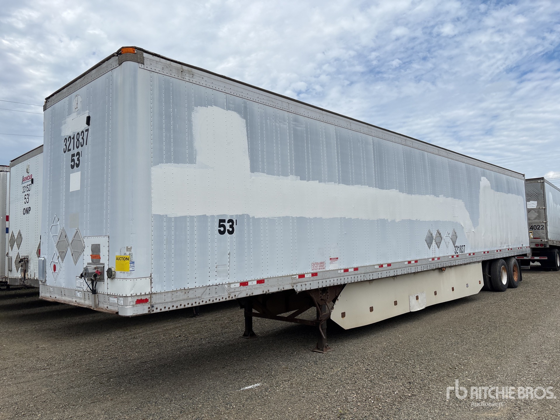 2006 Great Dane 53 ft x 102 in T/A Van Trailer