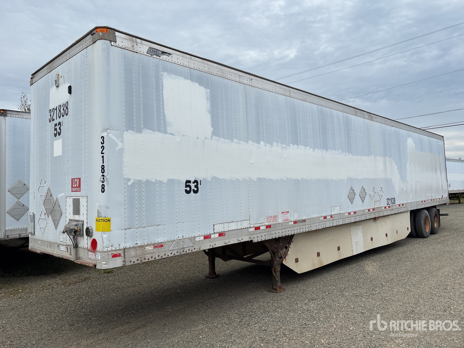 2006 Great Dane 53 ft x 102 in T/A Van Trailer