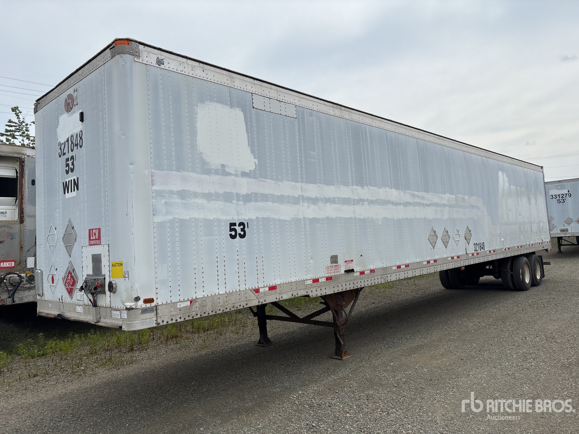 2006 Great Dane 53 ft x 102 in T/A Van Trailer