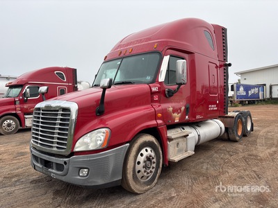 2015 Freightliner Cascadia 125 6x4 T/A Sleeper Truck Tractor (Inoperable)