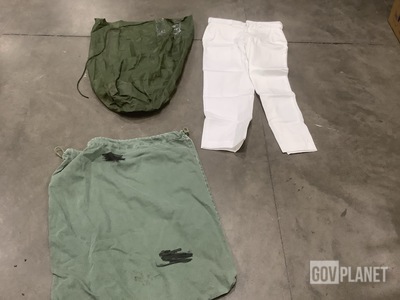 (39) Clothing Bags, (155) Barracks Bags, (19) Pairs of Trousers & Assorted Items