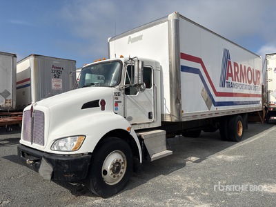 2011 Kenworth T370 4x2 Van Truck (Inoperable)